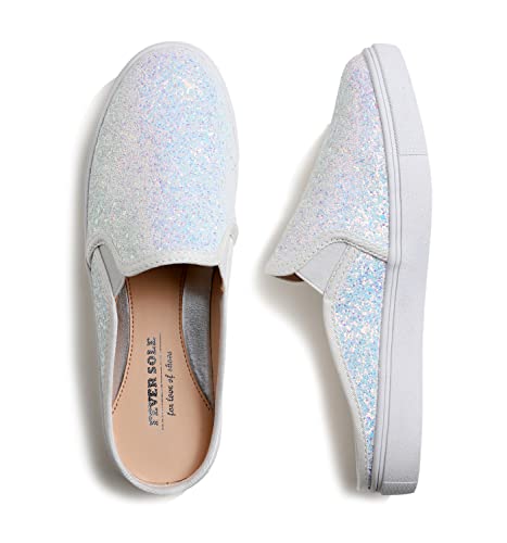 Image of FEVERSOLE Women's Sport Mules Slip On Loafers Fashion Backless Sneakers