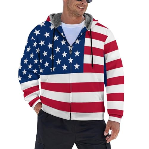 Hoodie zippé chaud contre le froid hivernal style décontracté