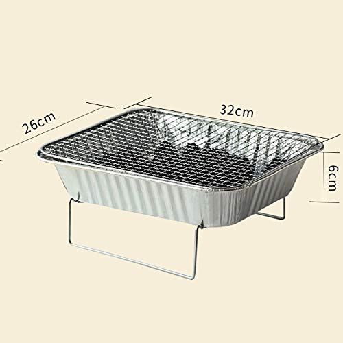 Barbecue portable jetable charbon pour maison jardin et camping - 3