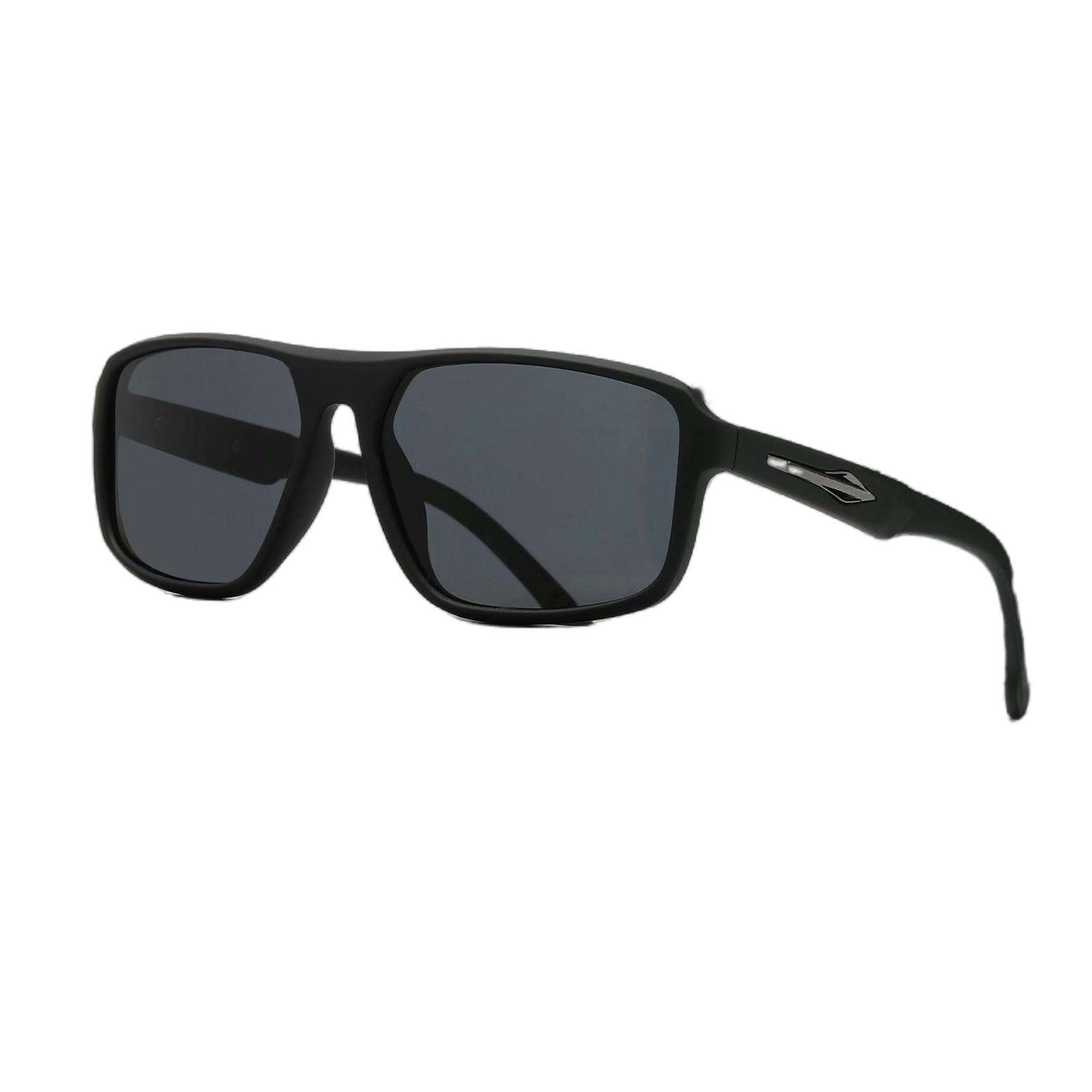 Occhiali da Sole da Donna Occhiali da Sole da Uomo E da Donna, Occhiali da Esterno alla Moda, Occhiali da Sole, Visiere da Sole, Occhiali da Sole alla Moda-pieni Grigi con Cornice Nera