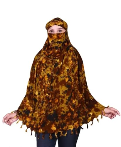 Image of Cotton Long Scarf Cum Mask Scarves Usable for Vehicle Driver | White Printed Design Fabric | Universal Size | Soft & Breathable Sun Protection | For Girl & Women