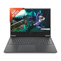 HP Victus Gaming Latest AMD Ryzen 5-5600H Processor 16.1 inch(40.9 cm) FHD Gaming Laptop(8Gb RAM/512Gb SSD/4Gb Geforce RTX 3050 Graphics/144 Hz/7Ms Response Time/Win 11/MSO/B&O/Xbox Pass) 16-E0350AX