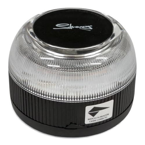 VADEINCIENSO Strong Baliza V16 Emergencia Conectada Homologada DGT 3.0, Luz Emergencia Coche con Geolocalización, Visibilidad 1Km, 12 Años Conectividad