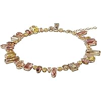 Swarovski Collana Gema, Multicolore, Placcato color oro