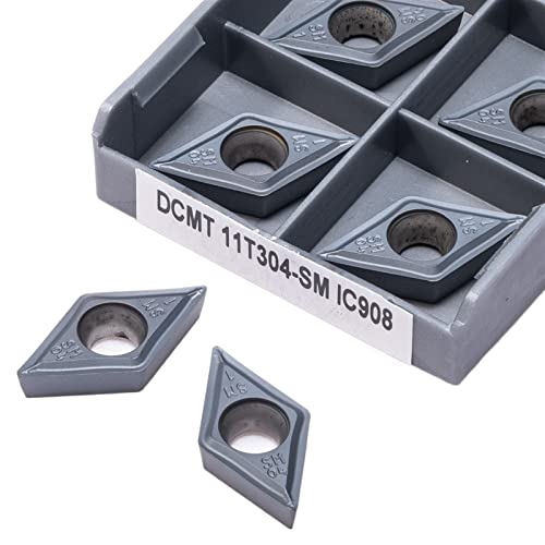 Metal indexable Turning Blade DCMT11T304 SM IC908 External Metal Turning Milling Lathe CNC Tools Carbide Hard Alloy Blade