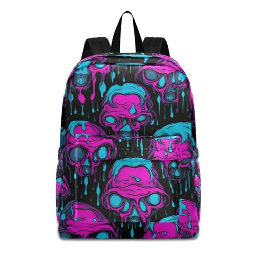 Amazon Mochilas De Calaveras Para Mujer Mochila Retro Con Remaches