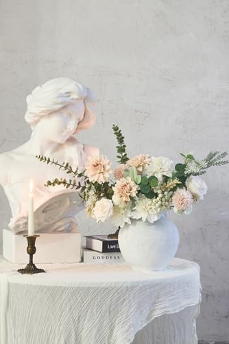 Anna's Whimsy Artificial Flowers Bouquets, Artificial Silk Flowers Bouquets for Wedding, Home Table Decorations, Wedding Centerpieces Bouquets Flowers Arrangement Decorations - Image 6