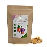 Higos Secos Orgánicos (1kg), Higos Secos Enteros de Cultivo Orgánico, 100% Naturales y Puros, Snack de Fruta Listo para Comer, Vegano