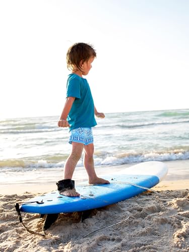 Image of SURF CUZ Boys Swim Trunks with Boxer Brief Liner Toddler Boy Stretch Swimsuit Shorts Quick Dry Swimming Trunks Bathing Suit