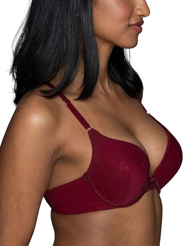 Image of Vanity Fair Women's Ego Boost Push Up Bra, Adds Up to One Full Cup Size, Underwire Push Up Bras for Women