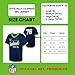 NFL Kids Youth Boys 8-20 Officially Licensed Division Established Team Color Mesh V-Neck Wordmark Primary Logo Jersey - Seattle Seahawks - Navy - X-Large 18/20