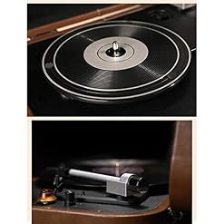 cvhtroe Tourne-Disque Vintage Bluetooth Record Player Portable, Lecteur de Musique Classique - Les Beatles, Paul McCartney, John Lennon, RIngo Starr, George Harrison cvhtroe Tourne-Disque Vintage Bluetooth Record Player Portable, Lecteur de Musique Classique – Image 3