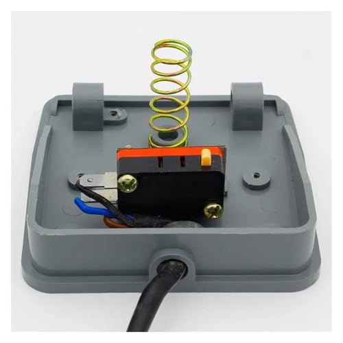 Interrupteur à pédale de commande momentané SPDT 400V robuste gris