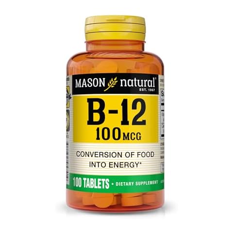 MASON NATURAL Vitamin B12 100 mcg with Calcium Cover