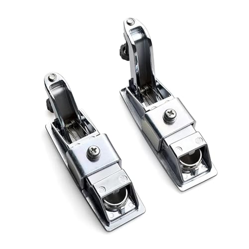 Loquet de verrouillage de panneau haut de gamme par compression argent