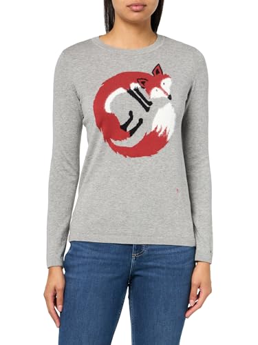 Tommy Hilfiger Women's Graphic Critter Pullover Crewneck Casual Sweater