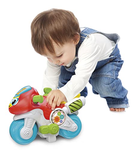 Clementoni Baby Carlo Courir et Je parle Voiture Enfant 2 Jeu Petite Enfance Made in Italy Machine Parlante Télécommandée avec Volant 3 modes de Jeu Langue Italienne 17736 - vue 5