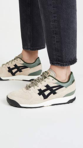 Onitsuka Tiger Tênis unissex Tiger Horizonia, Cáqui/Verde, 36/38 BR