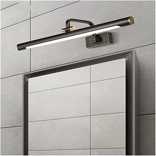 Aplique de pared LED para baño de 76cm que elimina sombras en el espejo con luz natural