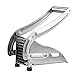 Vobajf Cortador De Papas Fritas Patatas Fichas Artifact Hogar Frit French Fries Cuchillo Especial Pajar Patatas, Pepinos Y Máquina De Cortar Rábanos (Color : Silver, Size : One Size)