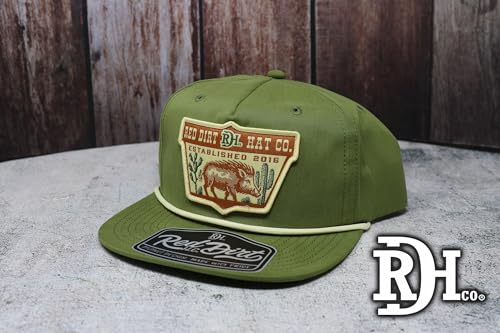 Image of Red Dirt Hat Company Wildlife Adjustable Snapback Hat