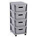 Produktbild Curver Regal INFINITY mit 4 Schubladen