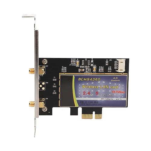 Carte Réseau PCI E Idéal pour Le Streaming de Musique et de Vidéo