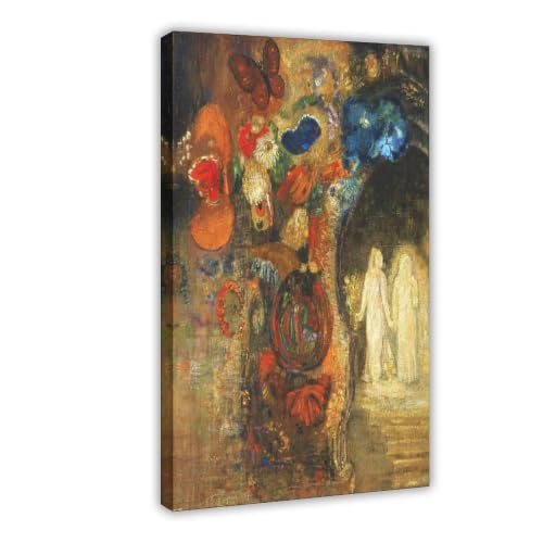 Impression sur toile Odilon Redon pour une ambiance poétique et mystique