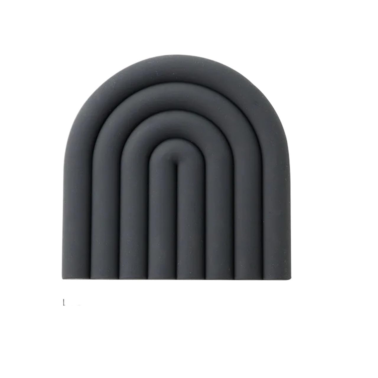 silicone trivet Table Mat, Silicone Trivet Rainbow Heat Mat Pot Holder For Kitchen 15x15cm 1-6 Pcs(15X15CM-6)