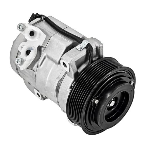 DanVard AC Compressor w/Clutch Compatible with Dodge Ram 2500 3500 4500 5500 L6 6.7L Diesel 2010-2015 8 Grooves Replace RL111444AB RL11144AB 55111444AB 178313
