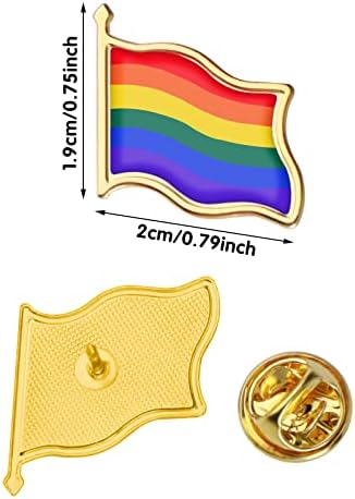 3 Broches Pride De Colores Arcoíris | Cuotas sin interés