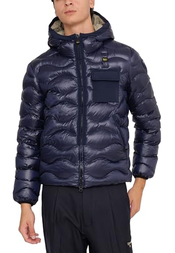 Edredón Blauer con bolsillo Bryant 24WBLUC02056 005958 (IT, Texto, XXL, Regular, Regular, Regular, 888EI), 888EI, XXL