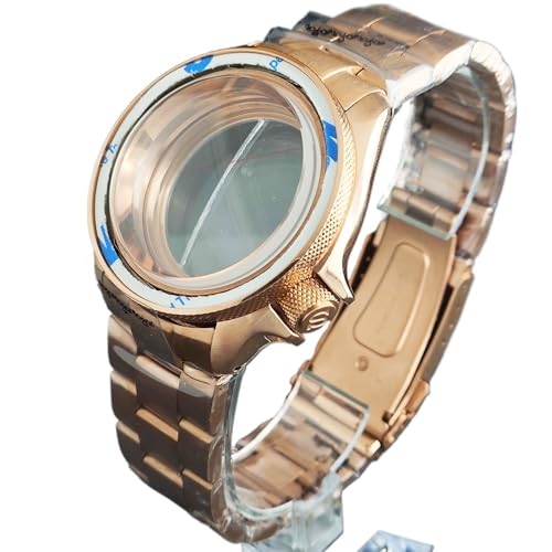 1 40mmP[X SKx007P[X Tt@CAʌ^KX ˂ݎNE NH35P[X vP[X NH35/NH36[ugɓK(Rose gold 1)