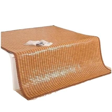 Estera para dormir de bambú ideal para refrescar tu cama de matrimonio en noches de verano