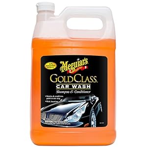 Meguiar’s Gold Class Car Wash, Car Wash Foam for Car Cleaning – 1 Gallon Container