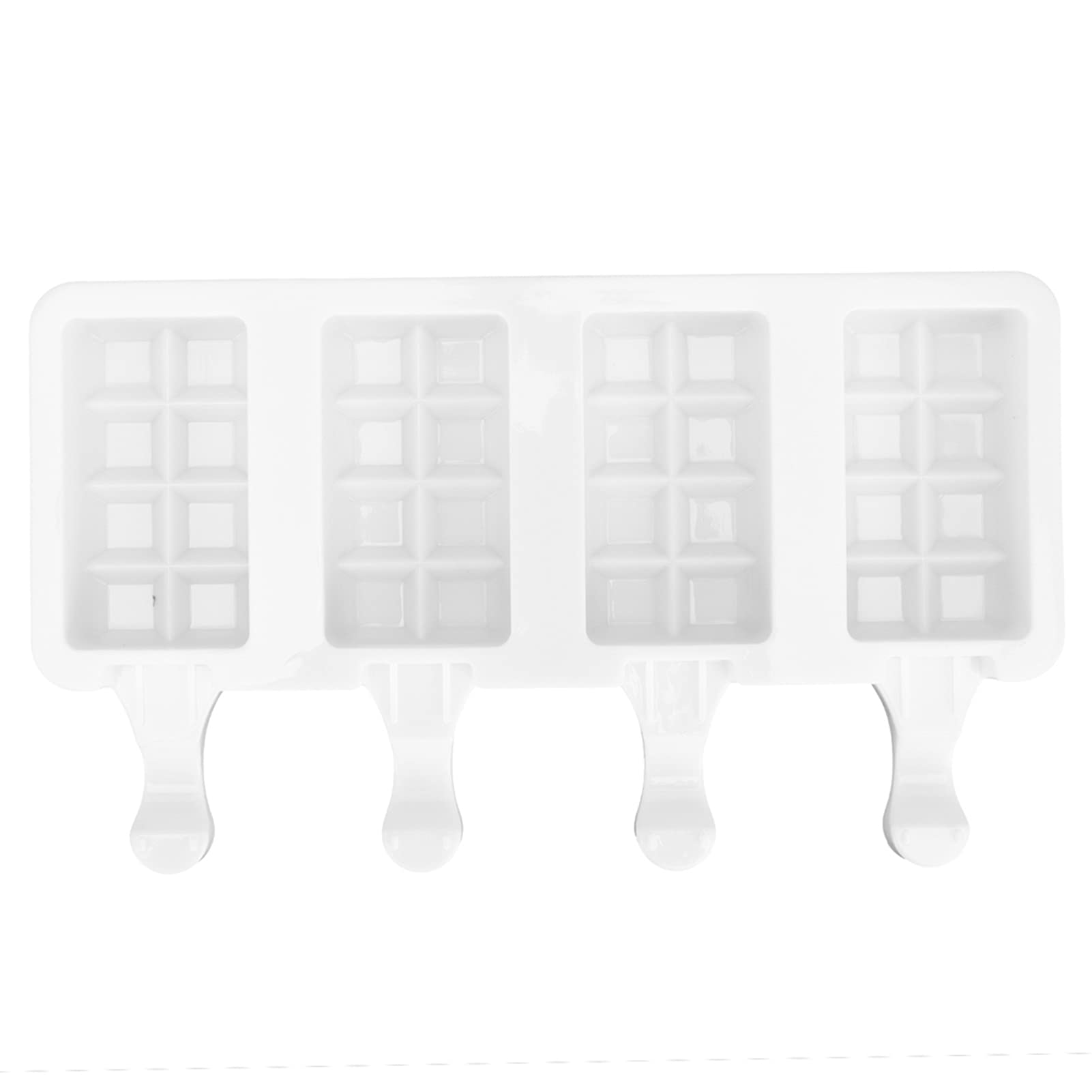 Aoveew Ice Cream Maker Environmentally Friendly Silicone Ice Cream Making Form Novel Ice Bar Form Maker for Creative Kitchen Adventures (Large Size)