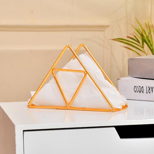Image of CraftVatika Tissue Napkin Holder for Dining Table, Table Decoration Items, Home Dining Table House Decor, Cafe Restaurant Decoration Items, Hotel Accessories, Tissue Holder Kitchen, Housewarming Gift