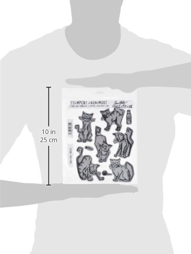 Amazon.com: Tim Holtz Cling Stamps 7