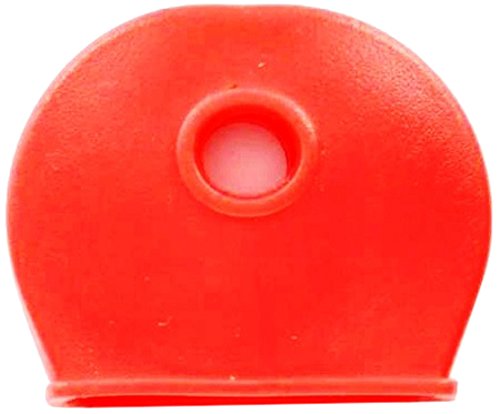 Bulk Hardware TM BH02746 Capuchon de clé, Rouge, Set de 20 Pièces