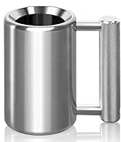 ZhaoCo Schwerer Becher, 10 kg 420ml Edelstahlbecher Hantel-Kaffeetasse, Fitnessstudio-Trainings-Wasserbecher, Fitness-Sport-Geschenk