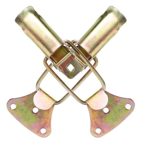 LALADEFIEE Conector de Sofá Seccional de Acero 2 Piezas para Conectar y Desmontar Sofás Multifuncionales, Seguro y Duradero para Muebles y Gabinetes