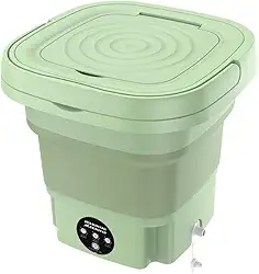 Mini Máquina de Lavar Roupas Dobrável Portátil 6,5 Litros – Compacta, Leve e Bivolt