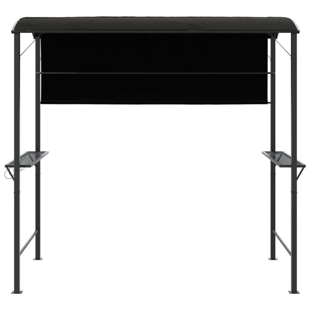 vidaXL Pavillon mit Dach 220x110x200 cm Anthrazit