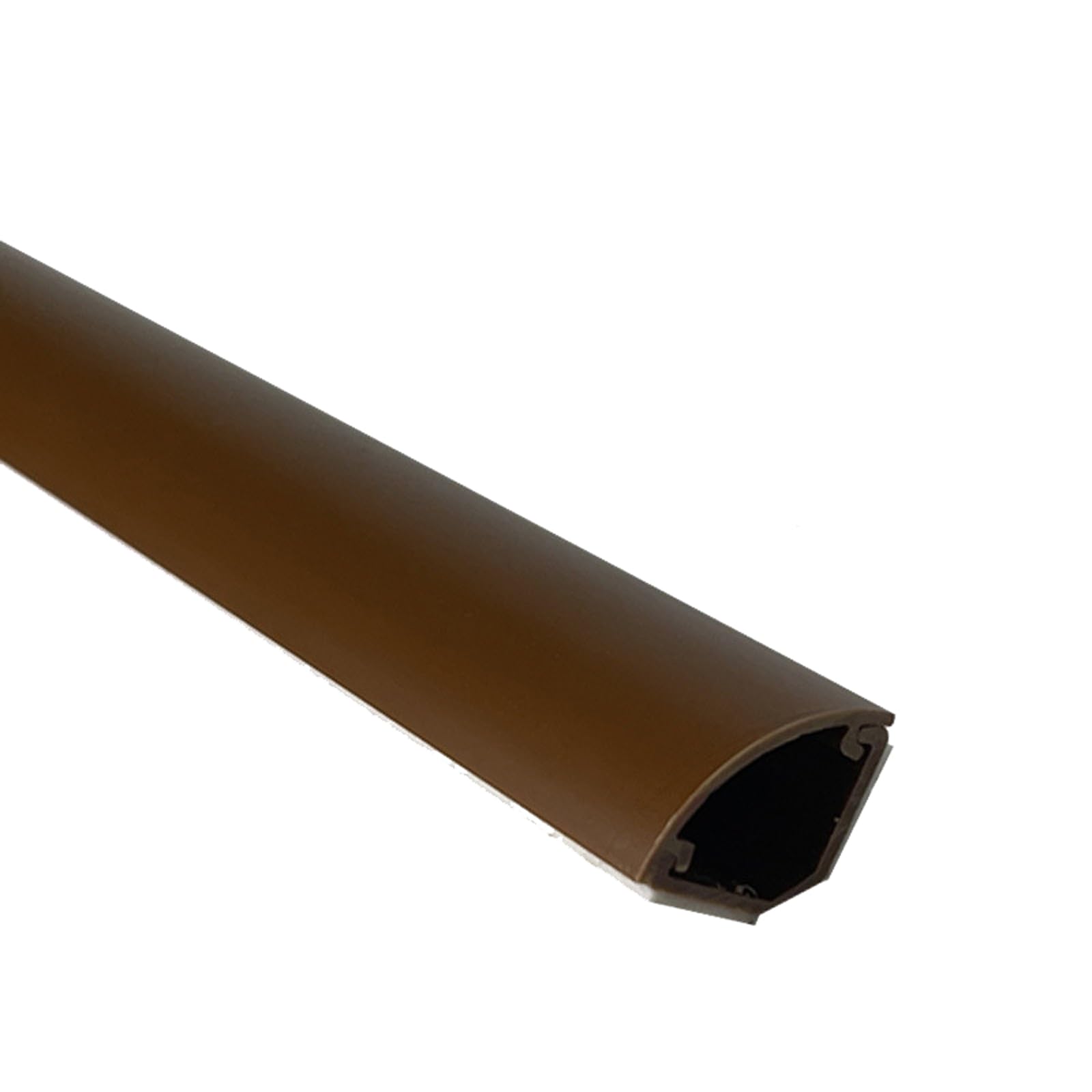 Canalina for cavi elettrici da 2 pezzi, kit di canaline for cavi, nascondicavi for angoli cavi, nascondicavi for pareti, for uffici, soggiorni, sale riunioni e altri ambienti(Brown,2#)