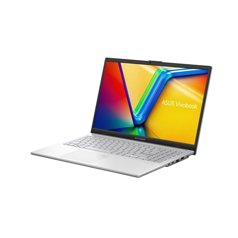 ASUSVivoBook 15 Slim Everyday Computing | Intel Core i3-1315U | 8GB RAM, 512GB SSD | Intel UHD Graphics | 15.6" FHD (1920 x 1080) | WIN 11 Pro | Silver Colour | ENG-ARB Keyboard | (UPGRADED)