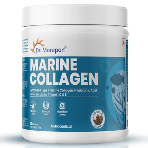 DR. MOREPEN Marine Collagen Skin Protein Powder With Hyaluronic A...