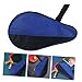 BESPORTBLE Table Tennis Paddle Bag Lightweight Storage Case for Racket and Balls Design Convenient Travel for Players Black Fits Paddle Balls