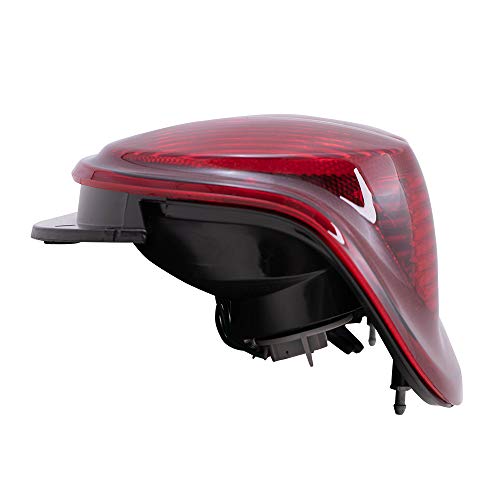 Epic Lighting Oe Style Replacement Rear Brake Tail Light Assembly Compatible With Jeep 05-07 Liberty W/O Air Dam-Tail Guard [ Ch2800158 55157061Ag ] Left Driver Side Lh #TOP4