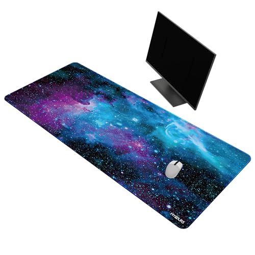 Mydours 1400x600mm Mauspad XXL, Großes Gaming deskpad Universum
