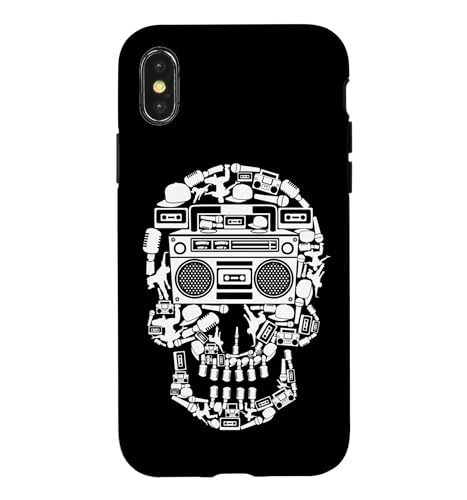 HIP HOP BOOMBOX HIPHOP BOOMBOX �X�J�� BBOY �u���C�N�_���V���O���b�v �X�}�z�P�[�X iPhone X/XS �p